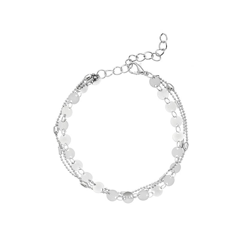 LASCANA Fußkette Damen silberfarben Gr. von Lascana