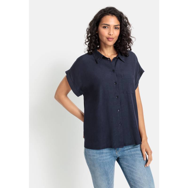 LASCANA Hemdbluse Damen marine Gr.32/34 von Lascana