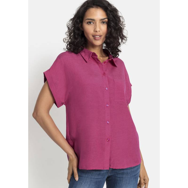 LASCANA Hemdbluse Damen pink Gr.36/38 von Lascana