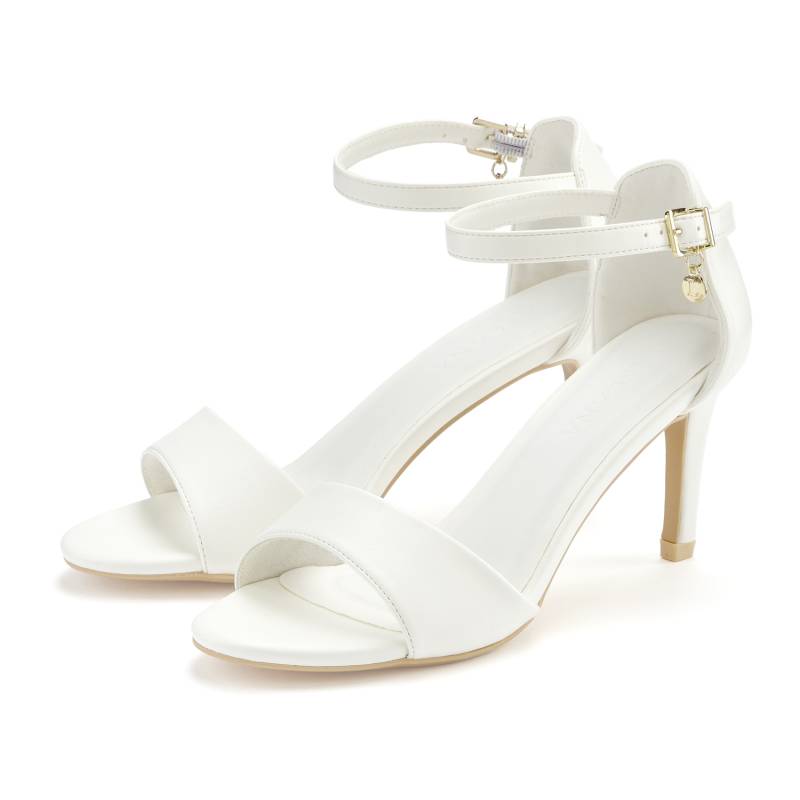 LASCANA High-Heel-Sandalette Damen weiß Gr.41 LASCANA High-Heel-Sandalette Damen weiß Gr.41 von Lascana