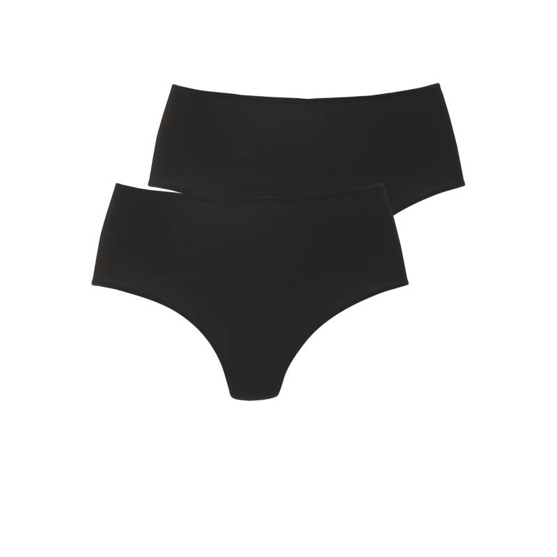 LASCANA High-Waist-String Damen schwarz Gr.40/42 von Lascana
