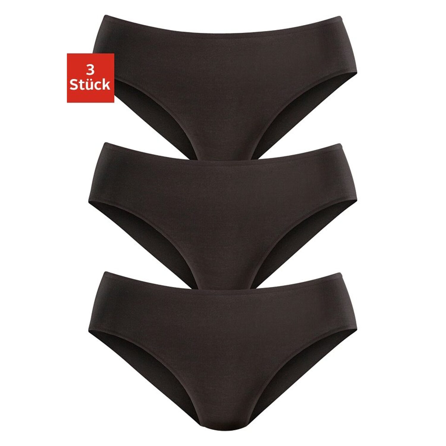 LASCANA Jazz-Pants Slips Damen schwarz Gr.48/50 von Lascana