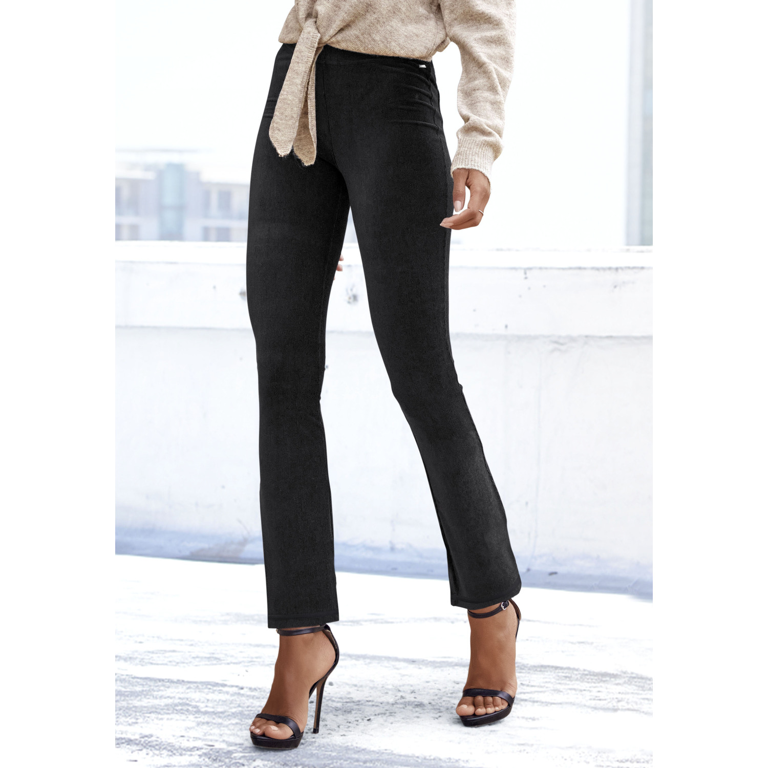 LASCANA Jazzpants Damen schwarz Gr.48/50 von Lascana