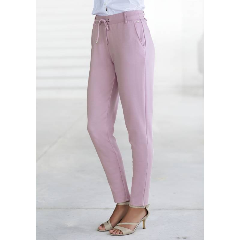 LASCANA Jogger Pants Damen altrosa Gr.44 von Lascana
