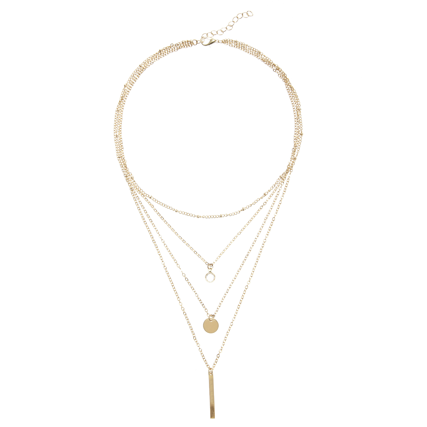 LASCANA Kette mit Anhänger Damen goldfarben Gr. LASCANA Kette mit Anhänger Damen goldfarben Gr. von Lascana