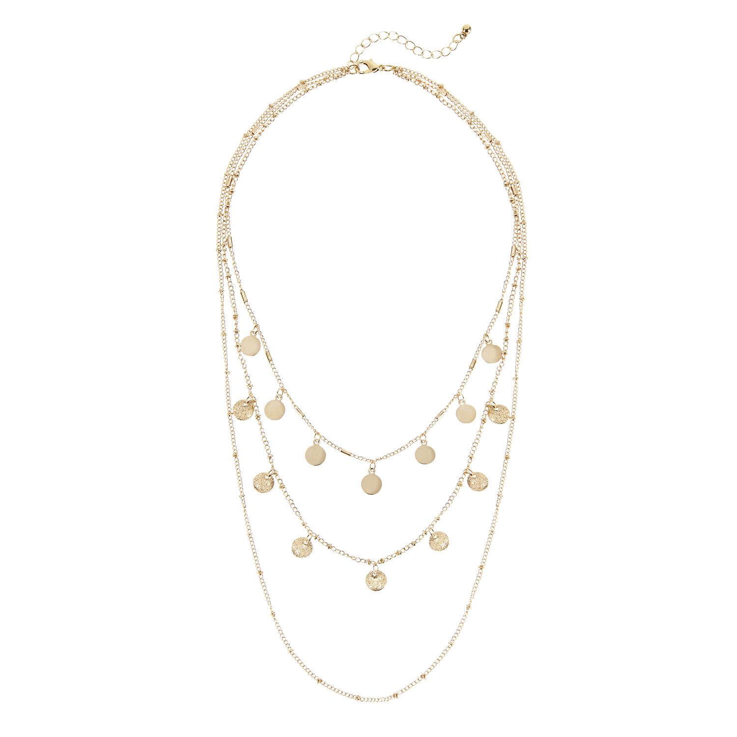 LASCANA Kette mit Anhänger Damen goldfarben Gr. LASCANA Kette mit Anhänger Damen goldfarben Gr. von Lascana