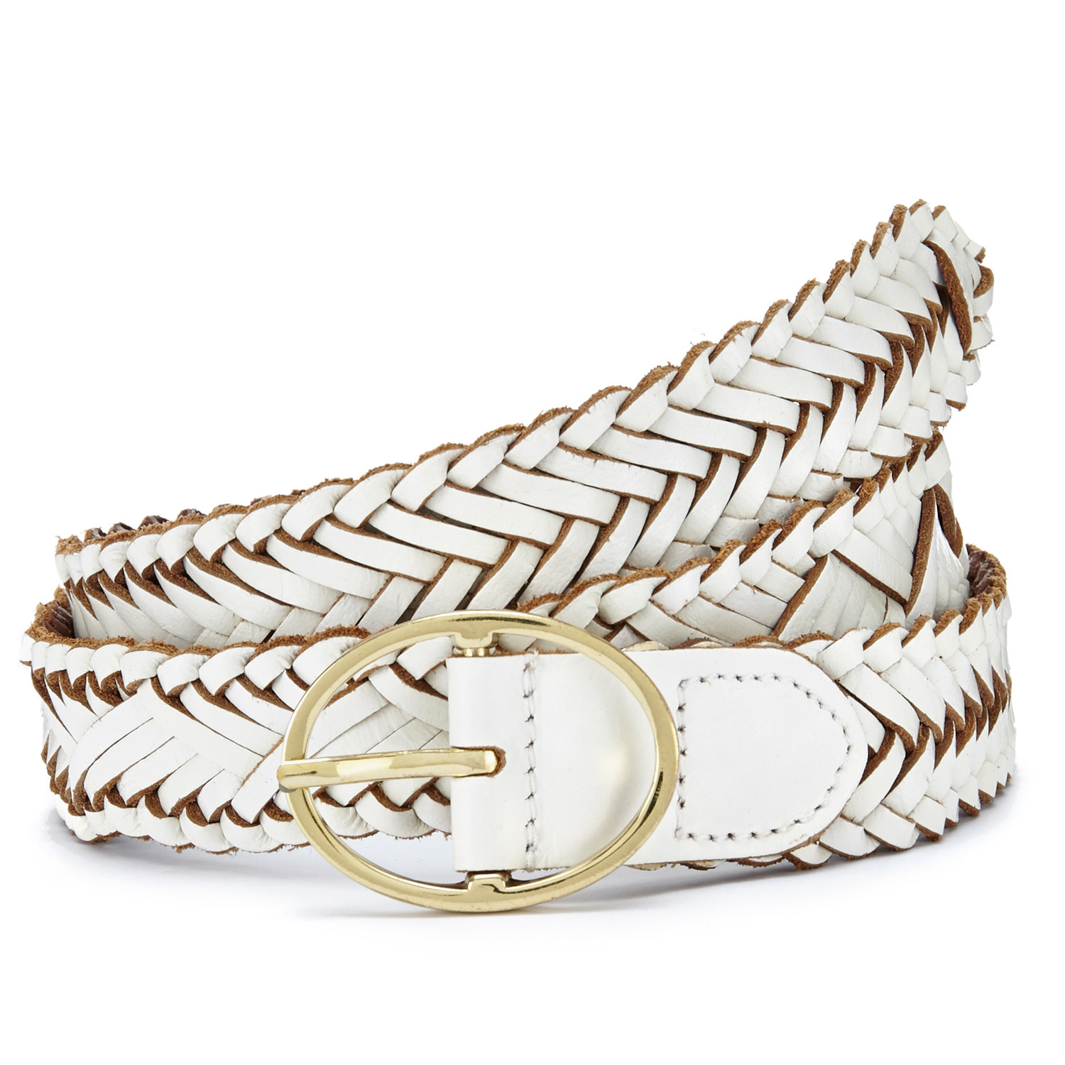 LASCANA Ledergürtel Damen weiß Gr.80 LASCANA Ledergürtel Damen weiß Gr.80 von Lascana