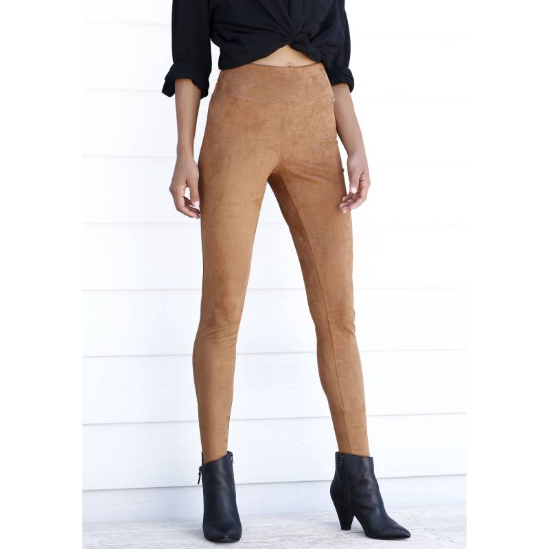 LASCANA Leggings Damen camelfarben Gr.40/42 von Lascana