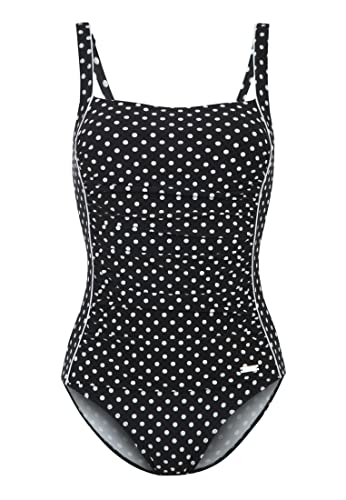 Lascana Damen Badeanzug Modische Rückenlösung - Wattiert, Shaping von Lascana