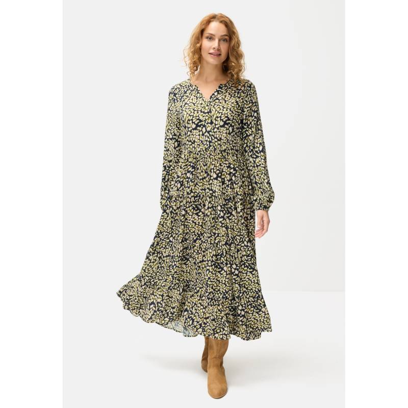 LASCANA Maxikleid Damen navy leo Gr.40 von Lascana