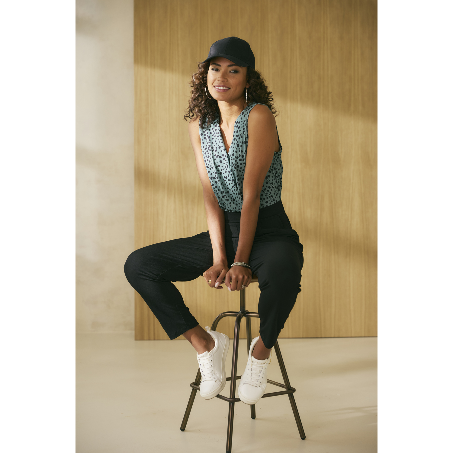 LASCANA Overall Damen grün-schwarz Gr.46 von Lascana