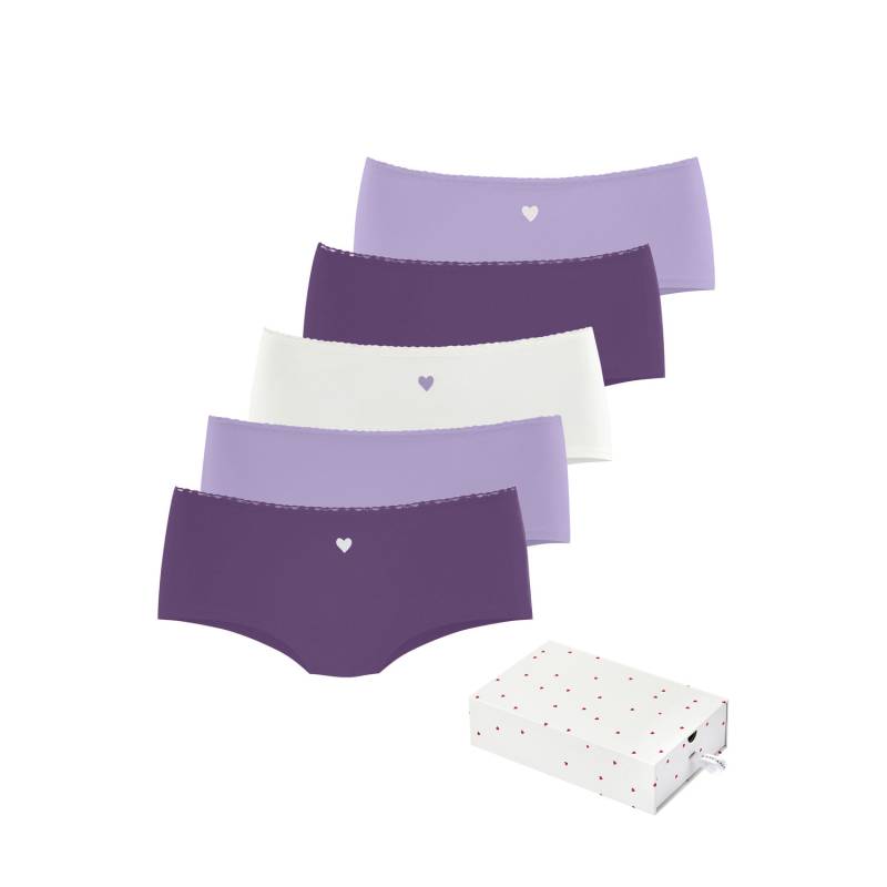 LASCANA Panty Damen lila, flieder, creme Gr.40/42 von Lascana