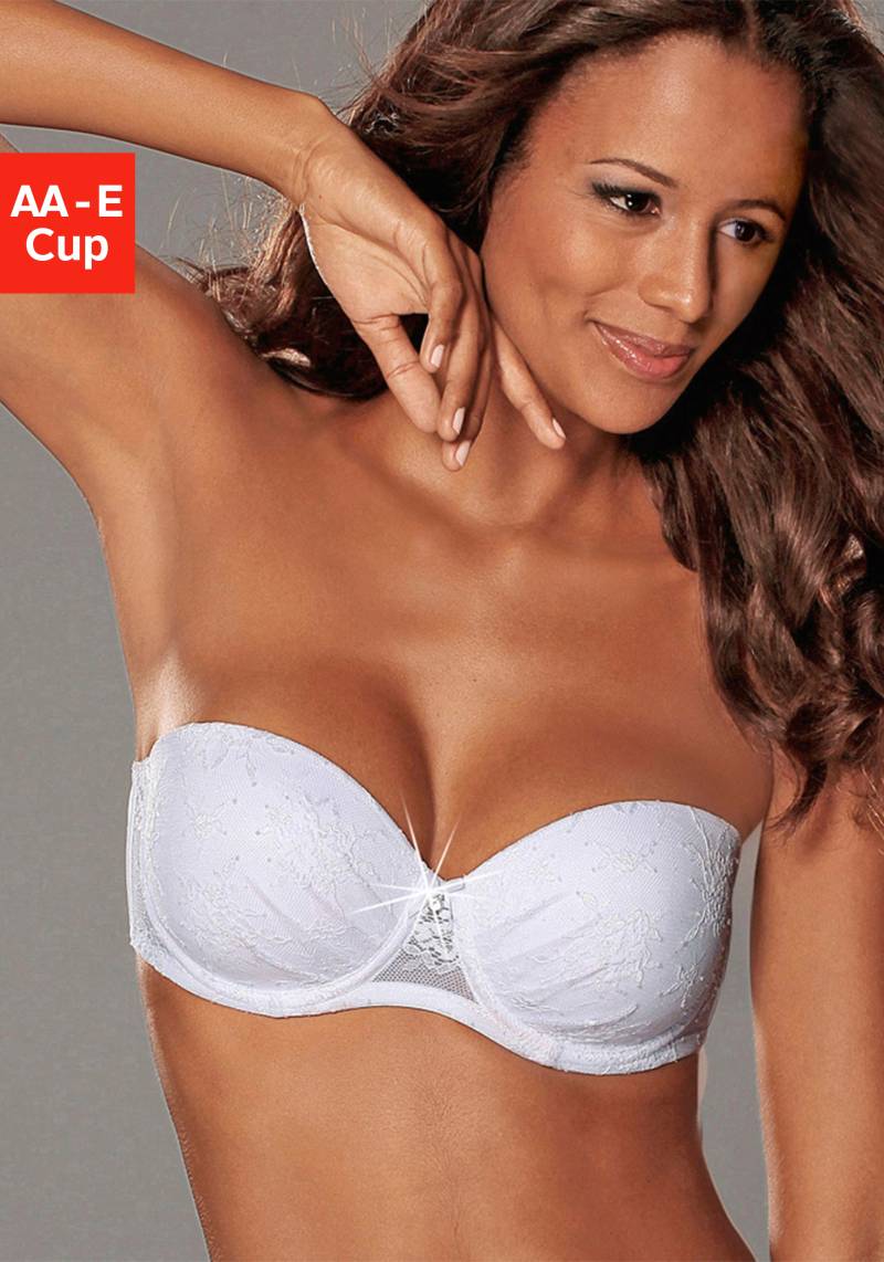 LASCANA Push-up-BH "Chelina" mit abnehmbaren, normalen und transparenten Trägern, Dessous LASCANA Push-up-BH "Chelina" mit abnehmbaren, normalen und transparenten Trägern, Dessous von Lascana