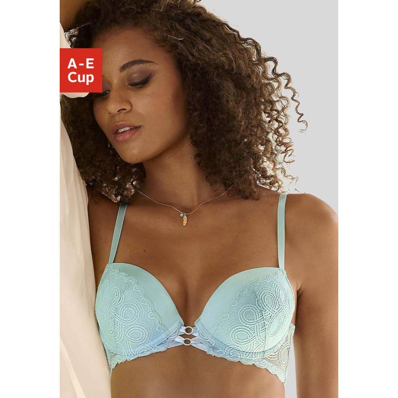 LASCANA Push-up-BH Damen aquablau Gr.80C von Lascana