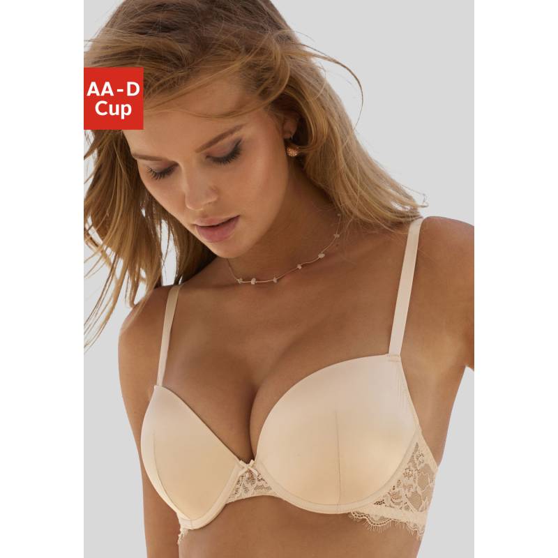 LASCANA Push-up-BH Damen champagner Gr.85D von Lascana