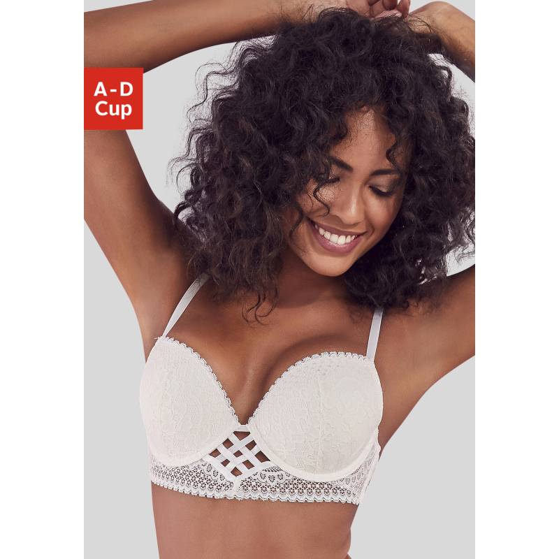 LASCANA Push-up-BH Damen creme Gr.75C von Lascana