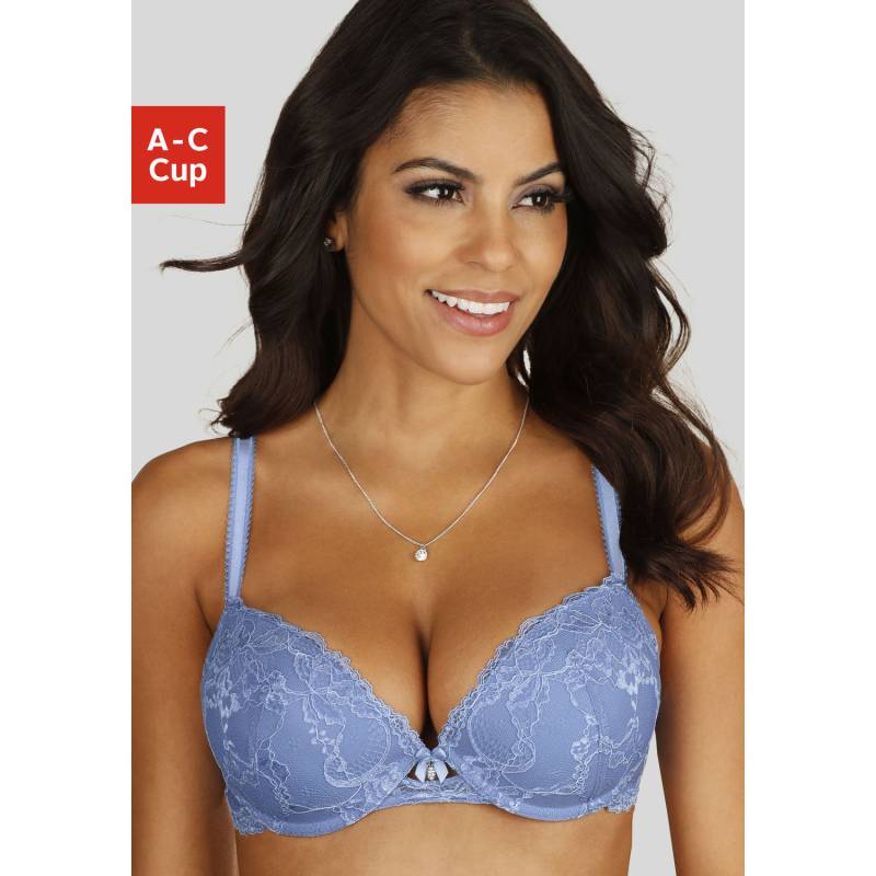 LASCANA Push-up-BH Damen hellblau Gr.70C von Lascana