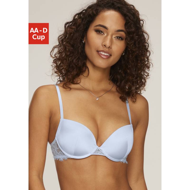 LASCANA Push-up-BH Damen hellblau Gr.75C von Lascana
