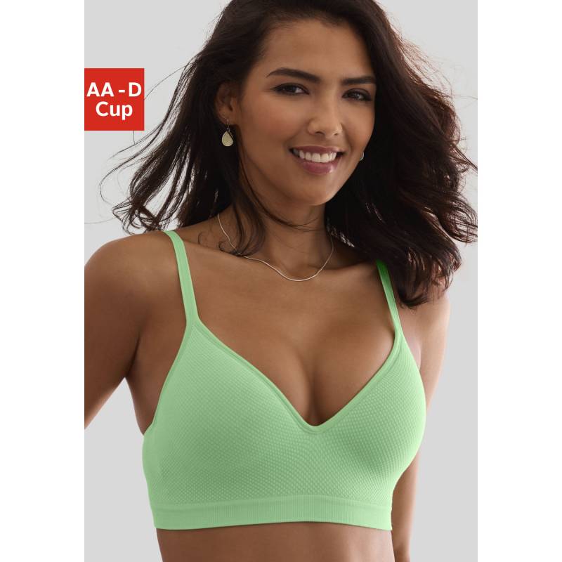 LASCANA Push-up-BH Damen hellgrün Gr.75C von Lascana