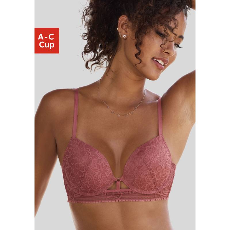 LASCANA Push-up-BH Damen kastanie Gr.70C von Lascana