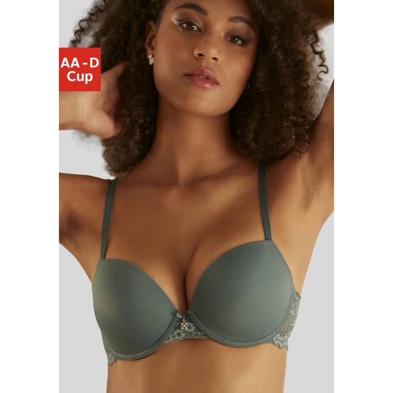 LASCANA Push-up-BH Damen khaki Gr.70C von Lascana