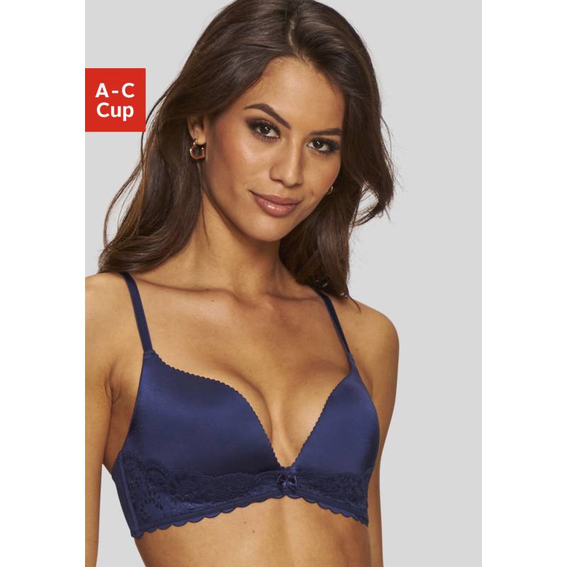 LASCANA Push-up-BH Damen marine Gr.70B von Lascana