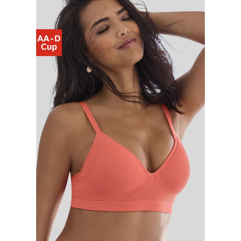 LASCANA Push-up-BH Damen orange Gr.85C von Lascana