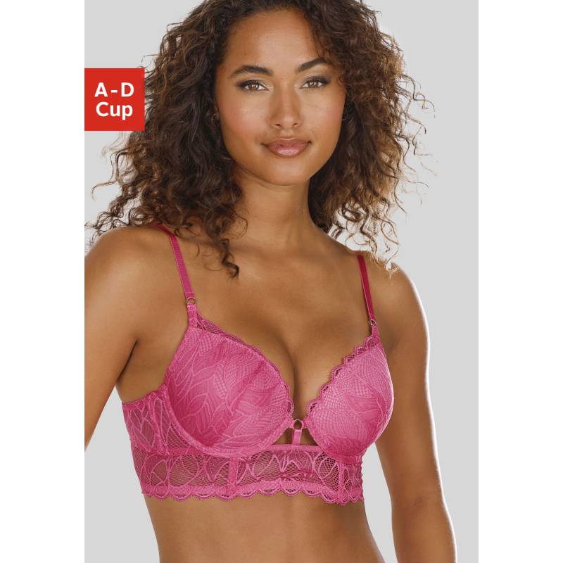 LASCANA Push-up-BH Damen pink Gr.75C von Lascana