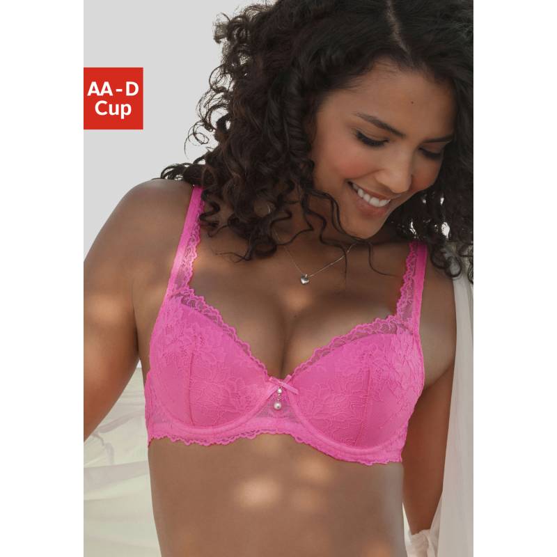 LASCANA Push-up-BH Damen pink Gr.80C von Lascana