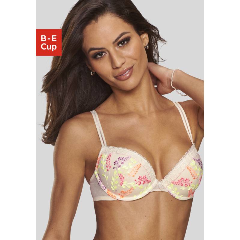 LASCANA Push-up-BH Damen puder-neon Gr.80D von Lascana
