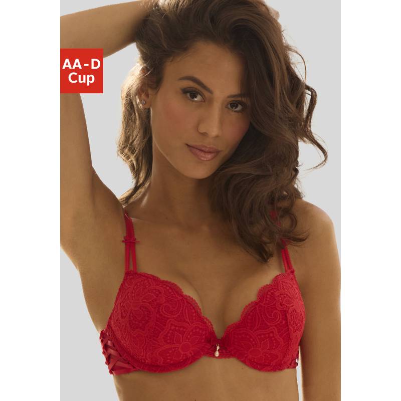 LASCANA Push-up-BH Damen rot Gr.80D von Lascana