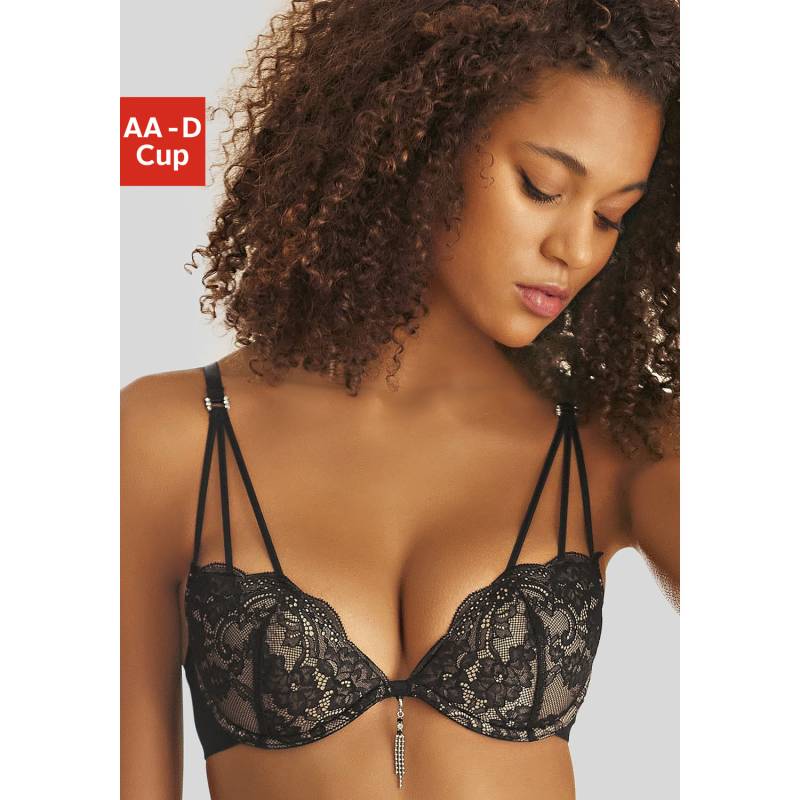 LASCANA Push-up-BH Damen schwarz Gr.70A von Lascana