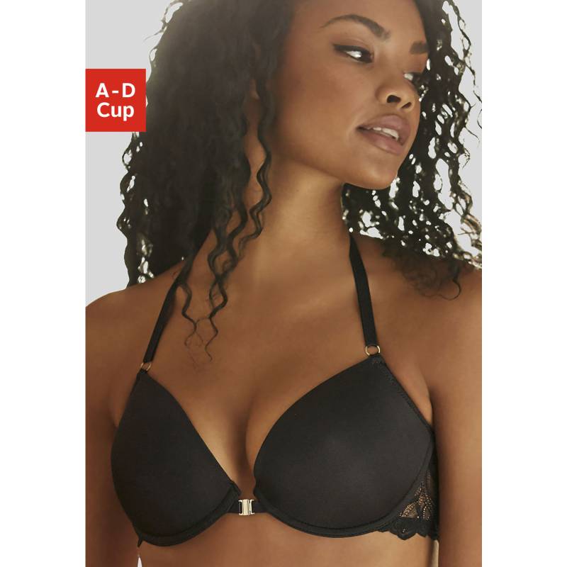 LASCANA Push-up-BH Damen schwarz Gr.70B von Lascana