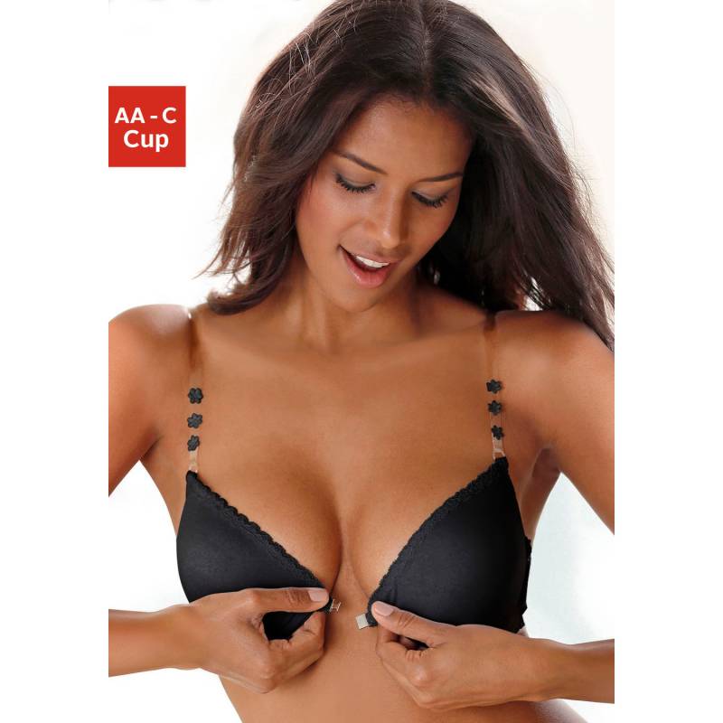 LASCANA Push-up-BH Damen schwarz Gr.80B von Lascana