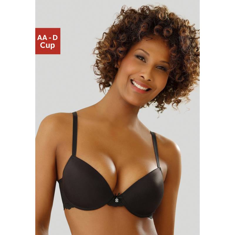 LASCANA Push-up-BH Damen schwarz Gr.85A von Lascana