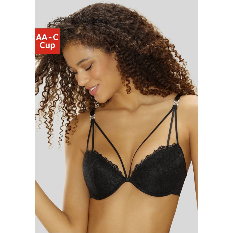 LASCANA Push-up-BH Damen schwarz Gr.85AA von Lascana