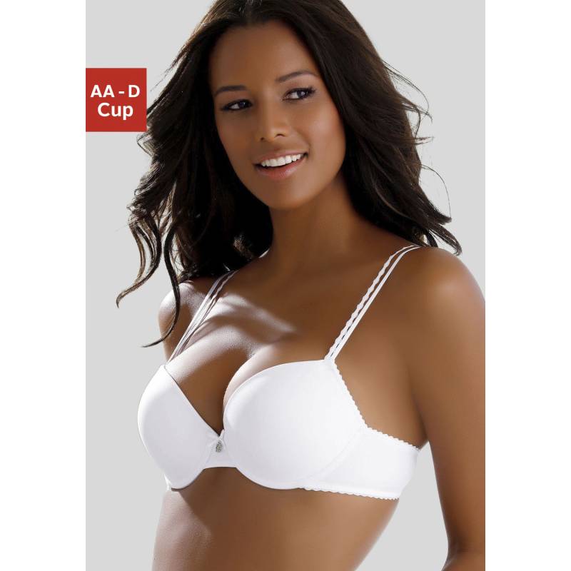 LASCANA Push-up-BH Damen weiß Gr.70A von Lascana