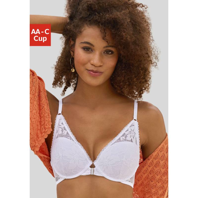 LASCANA Push-up-BH Damen weiß Gr.80AA von Lascana