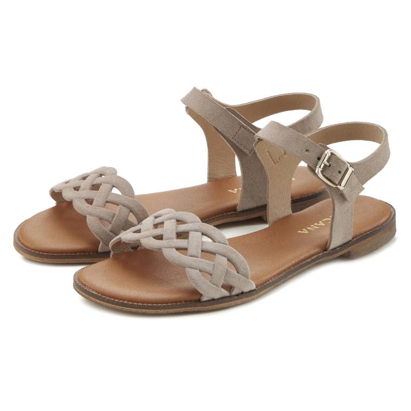 LASCANA Sandale Damen beige Gr.36 von Lascana