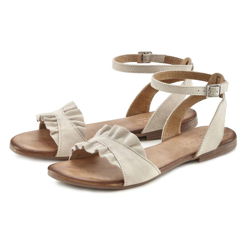 LASCANA Sandale Damen beige Gr.38 von Lascana