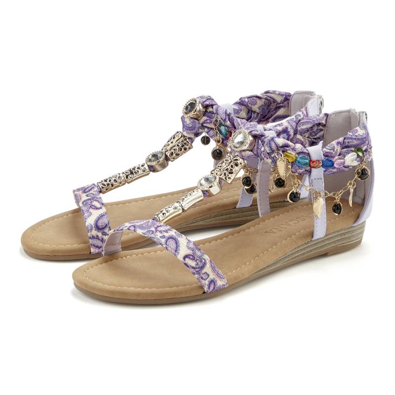 LASCANA Sandale Damen lila Gr.37 von Lascana