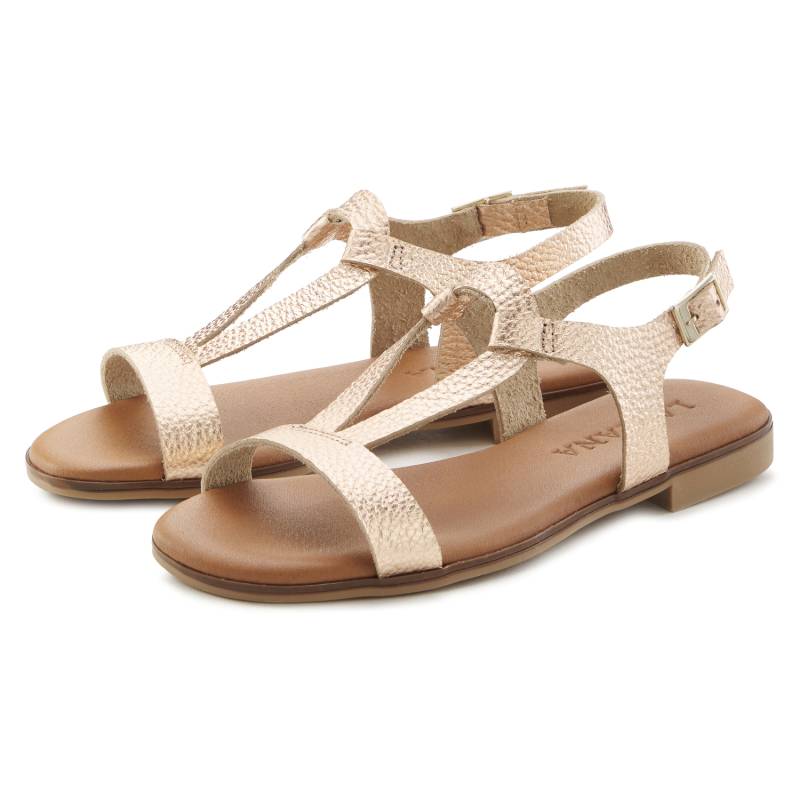 LASCANA Sandale Damen roségoldfarben Gr.38 von Lascana
