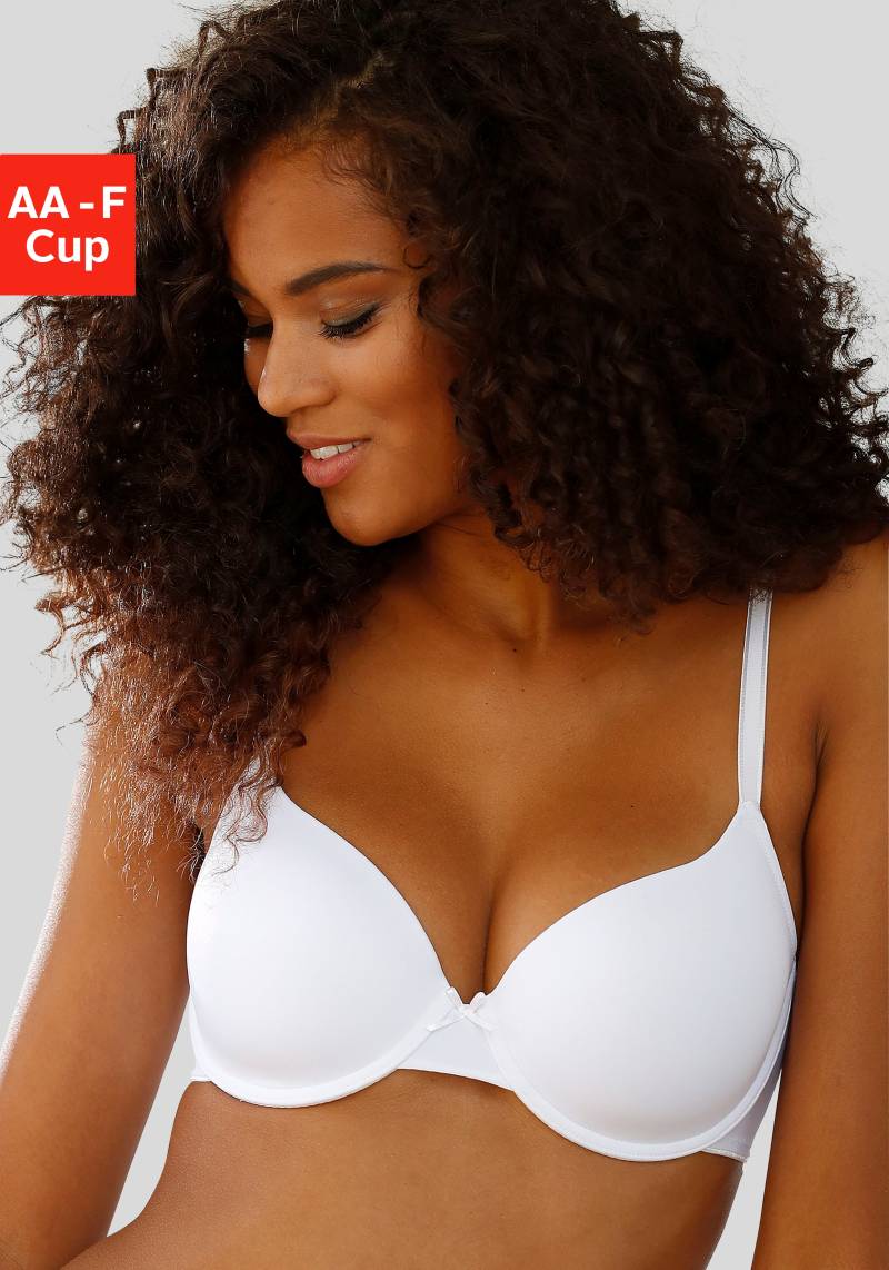 LASCANA Schalen-BH "Ela - perfect basic" mit Bügel aus seidiger Microfaser LASCANA Schalen-BH "Ela - perfect basic" mit Bügel aus seidiger Microfaser von Lascana