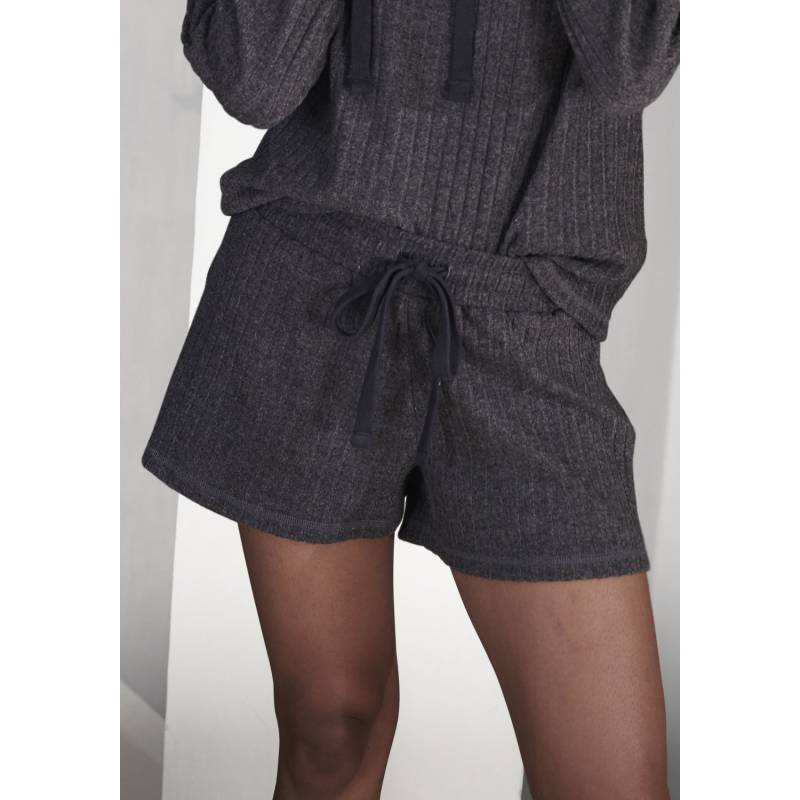LASCANA Shorts Damen anthrazit-meliert Gr.48/50 von Lascana