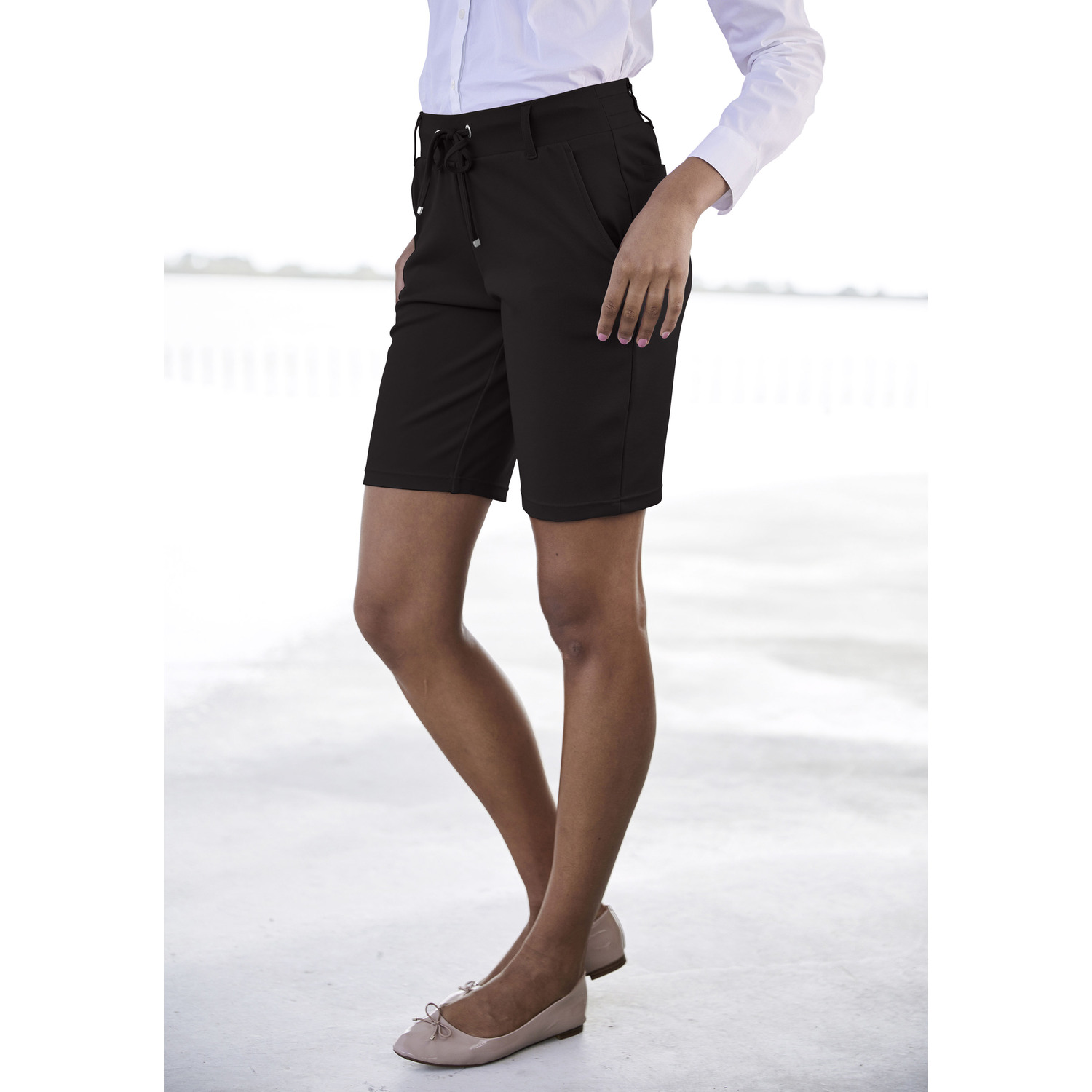 LASCANA Shorts Damen schwarz Gr.46 von Lascana