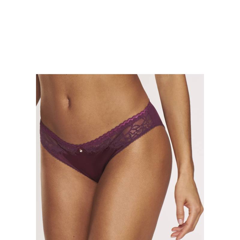 LASCANA Slip Damen bordeauxrot Gr.40/42 von Lascana