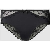 LASCANA Slip mit Zierschleife Modell 'VITTORIA' in Black, Größe 36-38 von Lascana