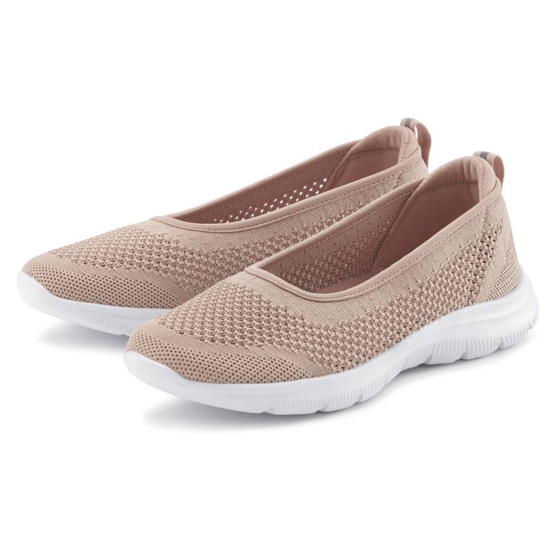LASCANA Sneaker Ballerinas Damen rosé Gr.37 von Lascana