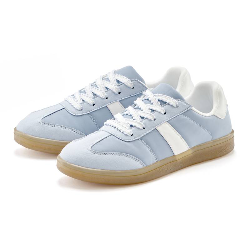LASCANA Sneaker Damen hellblau/weiß Gr.36 von Lascana