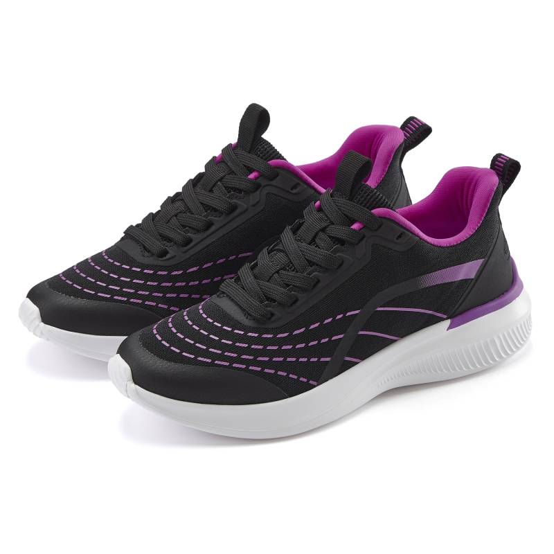 LASCANA Sneaker Damen schwarz/lila Gr.38 von Lascana